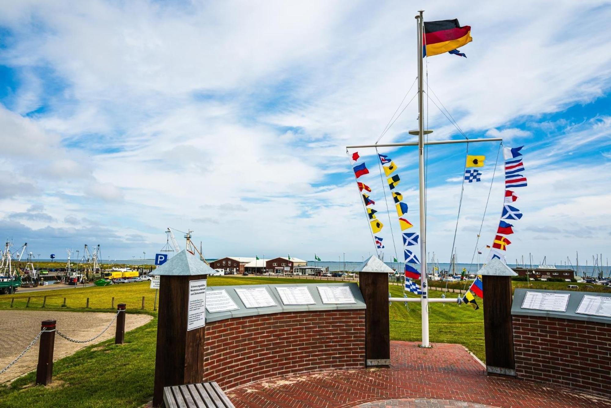 Ferienhaus-Hornhecht Dornumersiel Bagian luar foto