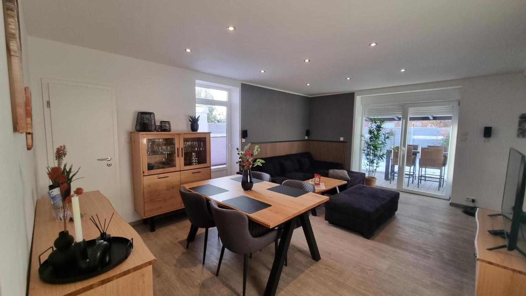 Ferienhaus-Hornhecht Dornumersiel Bagian luar foto